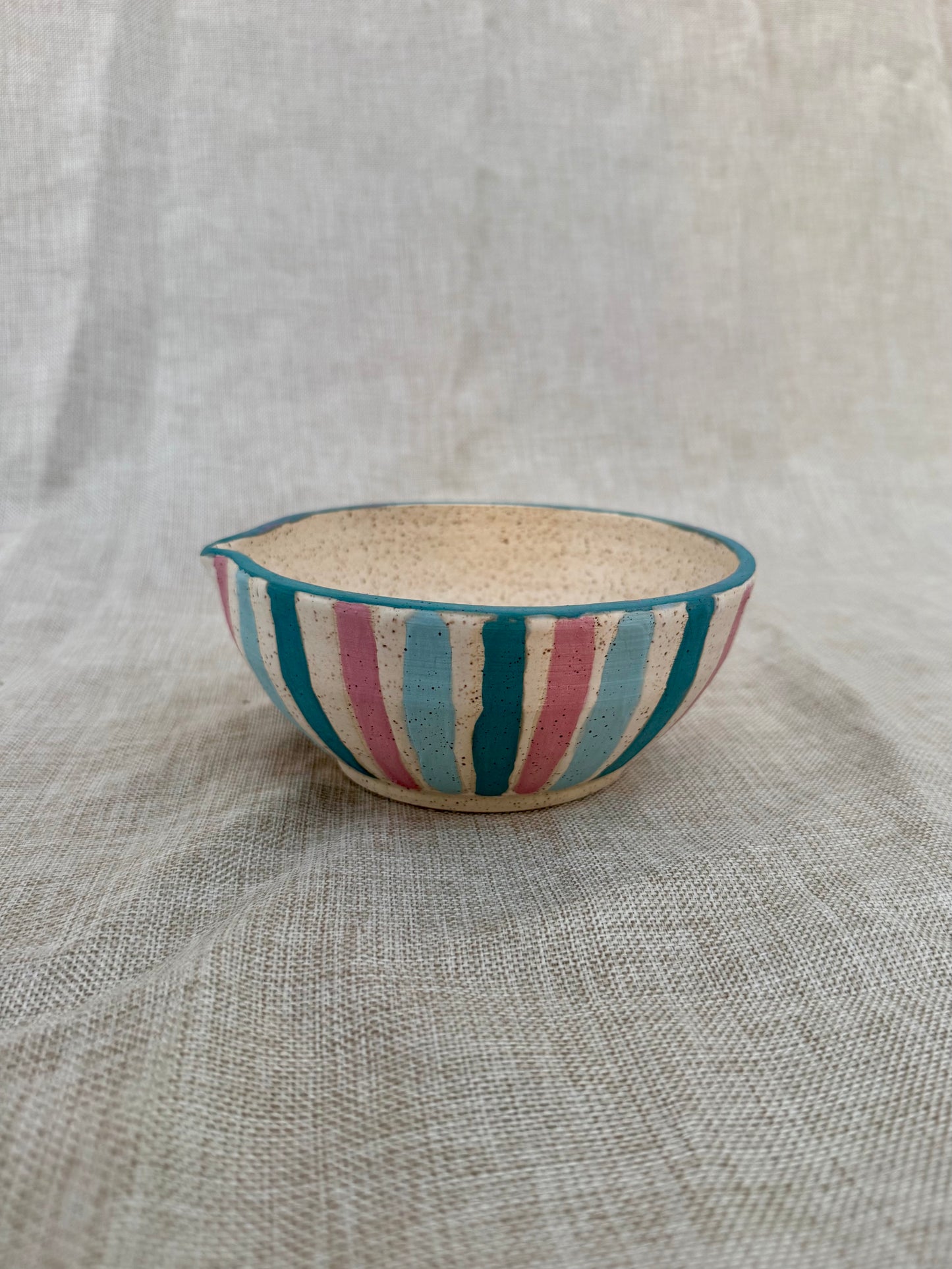 Matcha Bowl - Stripes