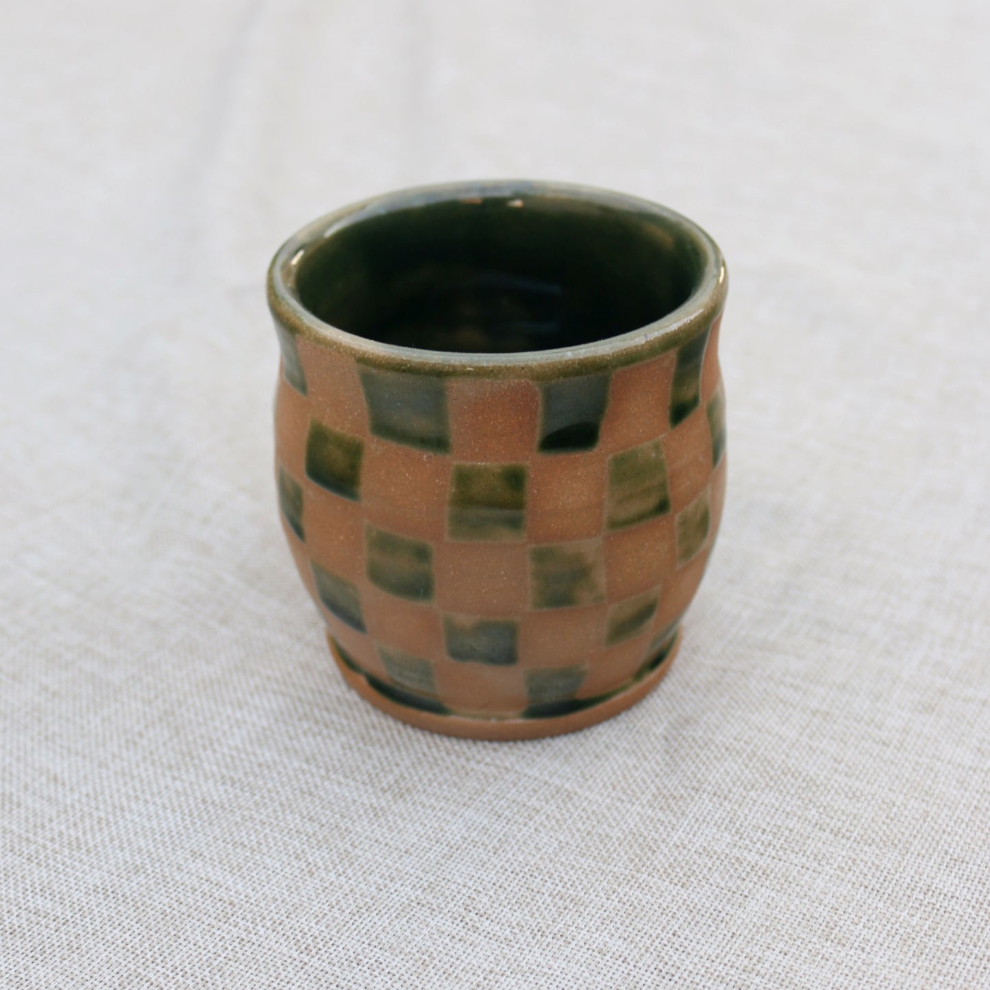 Mug - Green Checkered