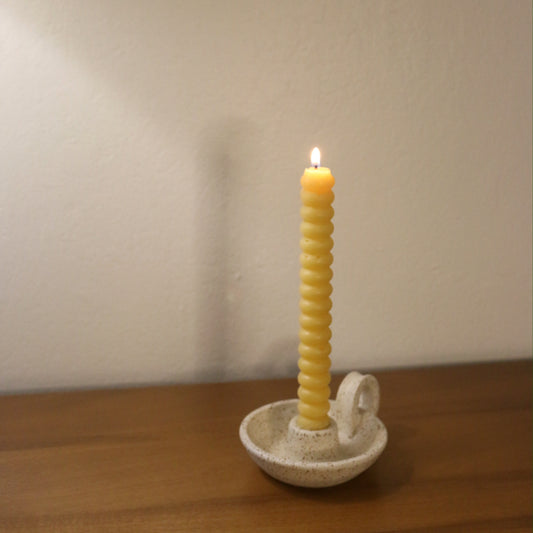 Candle Stick Holder - Matte White