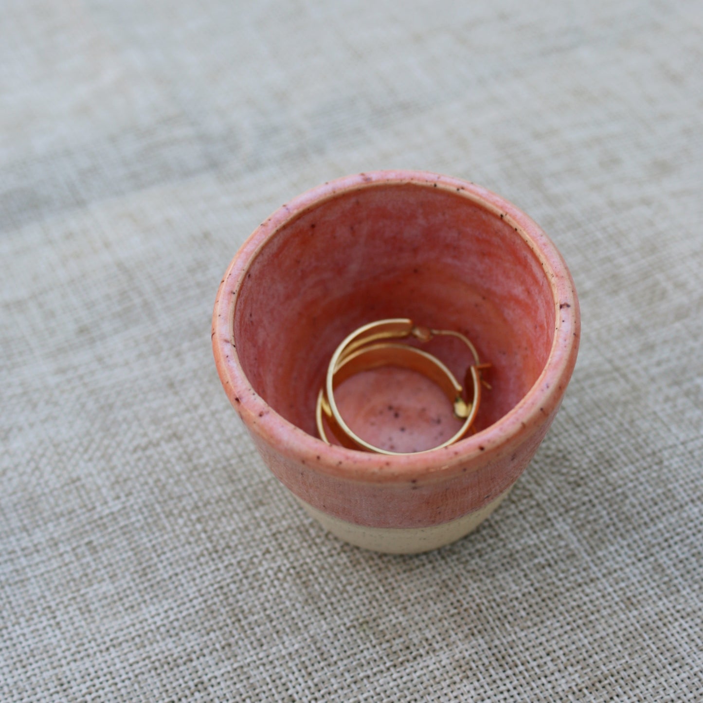 Ring Dish - Pink Mini Cup