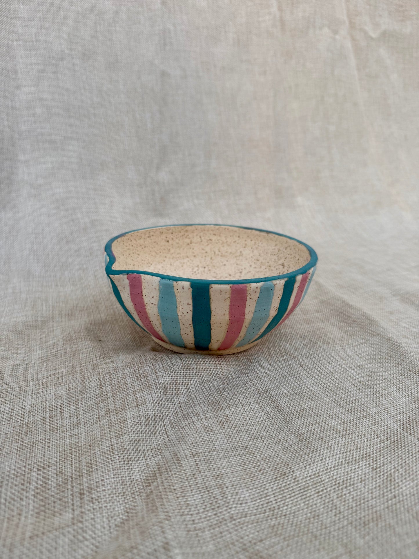 Matcha Bowl - Stripes