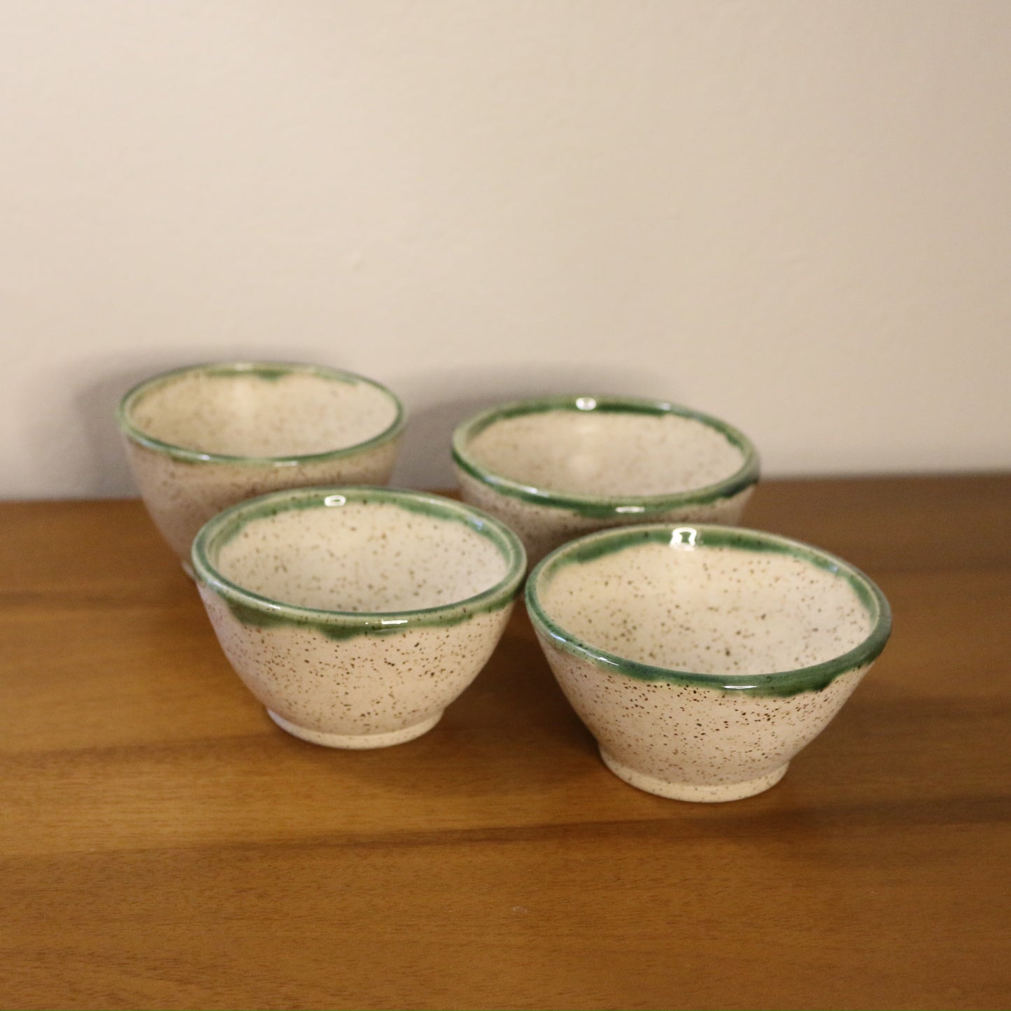 Snack Bowl - Green Set (set of 4)