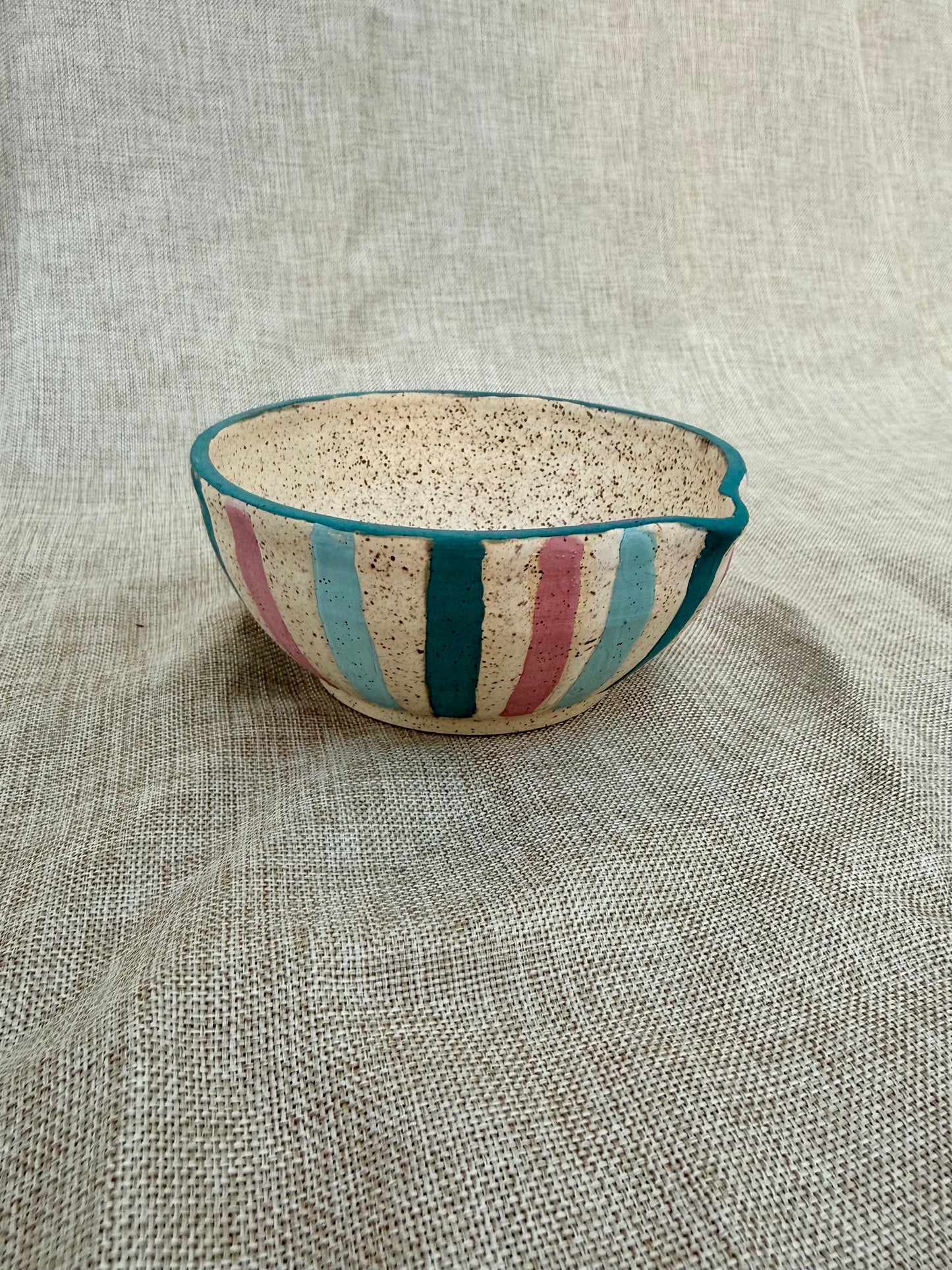 Matcha Bowl - Stripes