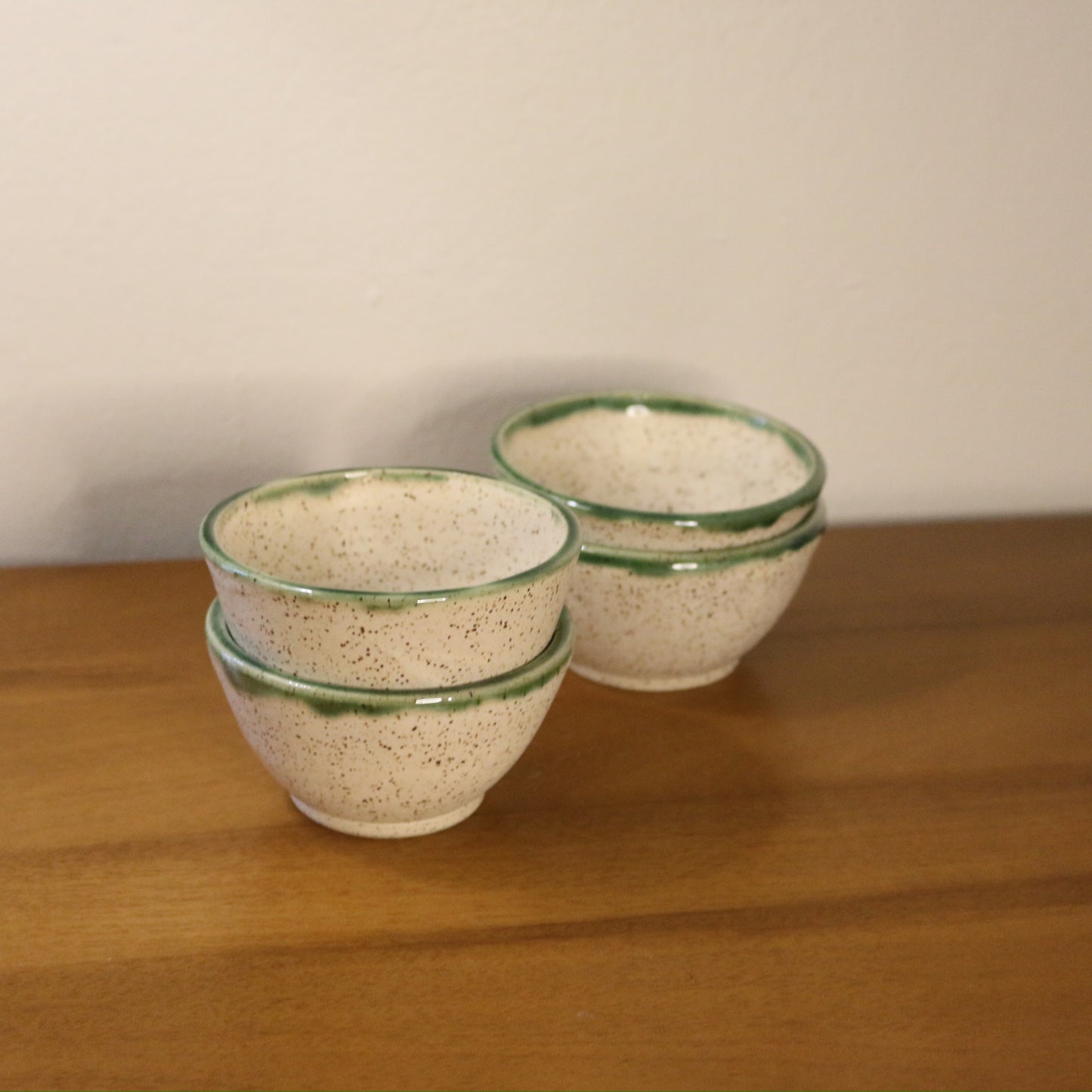 Snack Bowl - Green Set (set of 4)